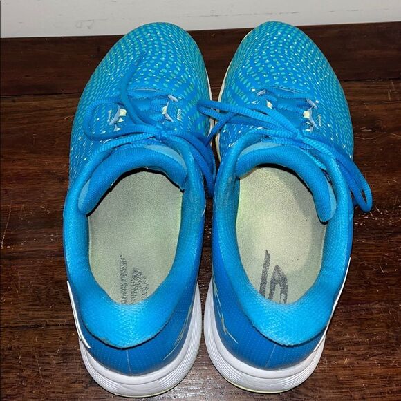 Teal Skechers SKX Pickleball Shoes Sneakers 10.5 NOBox Goodyear Soles Worn Cool main image 7